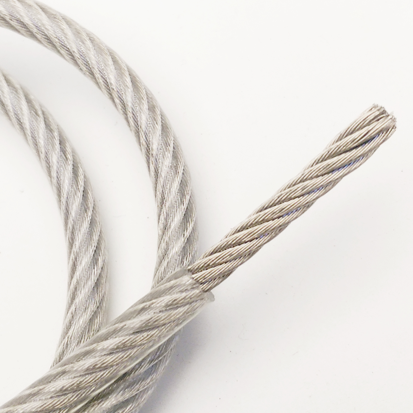 Galvanised Wire Rope 2 Metre of 3mm of 7x7 Construction Handy Straps 